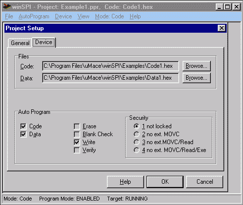 WinSPI Screenshot
